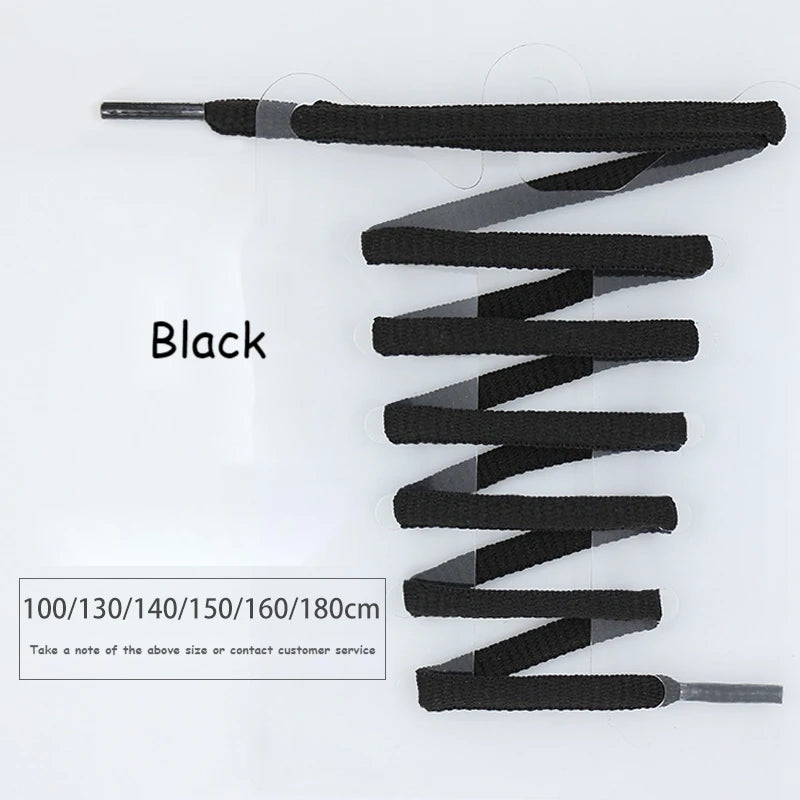 Oval Shoe Laces 24 Color Half Round Athletic Shoelaces for Sport/Running Shoes Shoelace 100/120/140/160/180cm Shoe Strings 1Pair