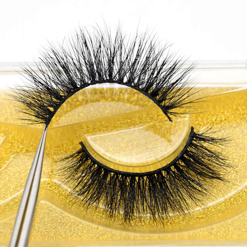 Visofree Mink Lashes 3D Mink Eyelashes 100% Cruelty free Lashes Handmade Reusable Natural Eyelashes Popular False Lashes Makeup