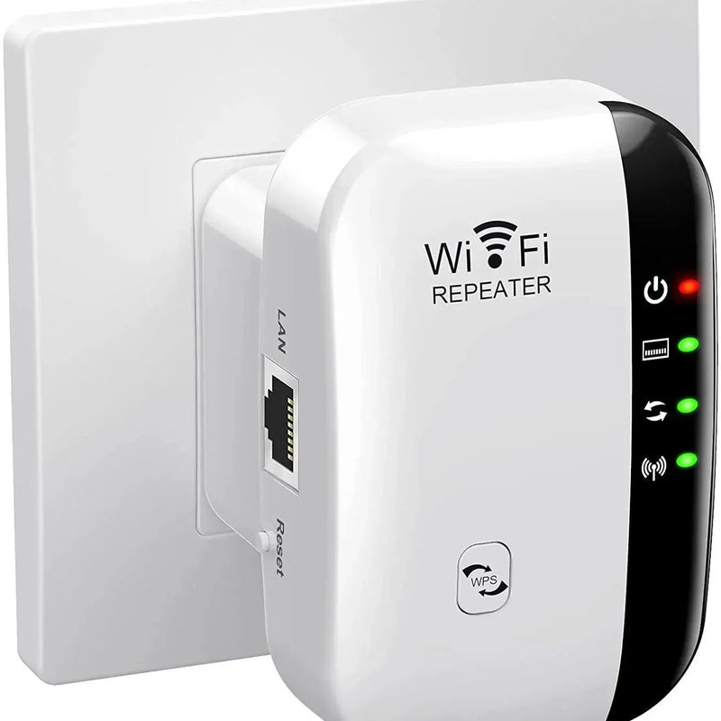 Wireless Signal Booster Wifi Extender Small Steamed Bun Network Repeater Ap Broadband Home Router Signal Amplification Extension