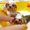 Yellow Duck Electric Foam Machine ,Handhold Automatic Soap Dispenser Foam Machine Launcher For Cat & Dog Bathing Pet Accessories