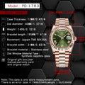 2026 New PAGANI DESIGN Rose Gold DD40 Luxury Automatic Watch Men Mechanical Wrist Watches Men Japan NH36A AR Sapphire crystal