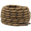 2 Pairs 4.5mm Diameter Round German Training Hiking Shoe Laces for Men and Women Heavy Duty Work Boots Shoelaces