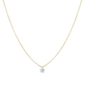 CANNER New 925 Sterling Silver Mini Zircon Pendant Necklaces Chain For Women Necklace Chains Fine Jewelry Gift Collares подвеска