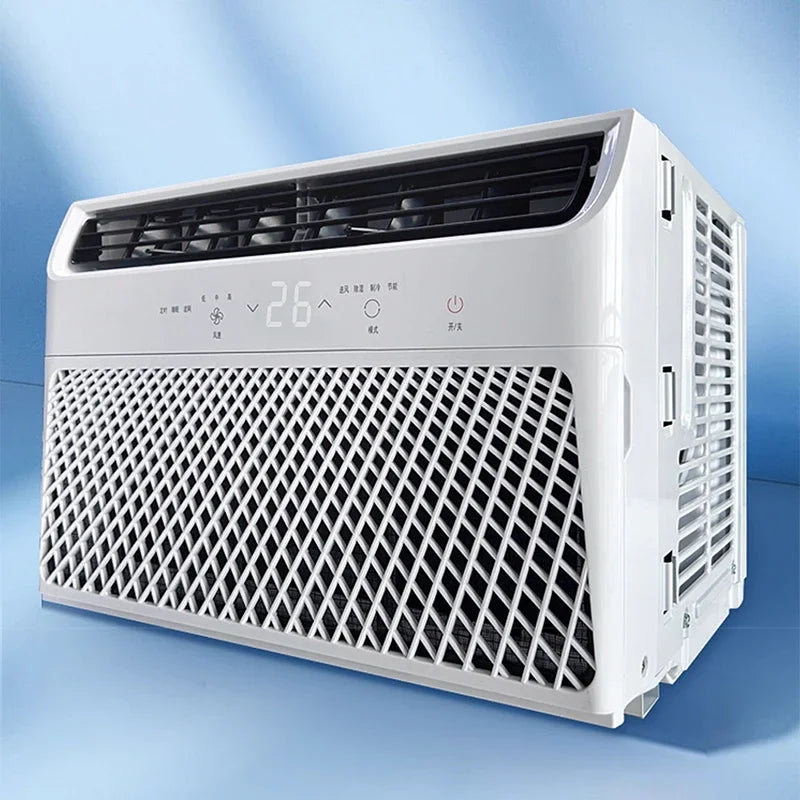 1500W Smart Inverter Window-Type Portable Air Conditioner with Cooling and Dehumidification