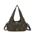 Vintage Women Handbags Shoulder Bag Top-handle Handbag Fashion Vintage Dumpling Pack Shoulder Bag Tote Bag Hobos Large Purse
