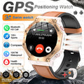 T-Rex 3 Ultra Military Grade GPS Smart Watch 10ATM Waterproof Compass Altimeter Barometric AMOLED Men HD Call Sports Smartwatch