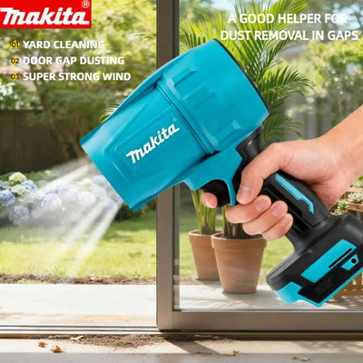 Makita 18V Turbo Jet Fan Violent Blower 30000RPM Electric Air Duster with Rechargeable Light Car Cleaning Tool Wind | SAMAG
