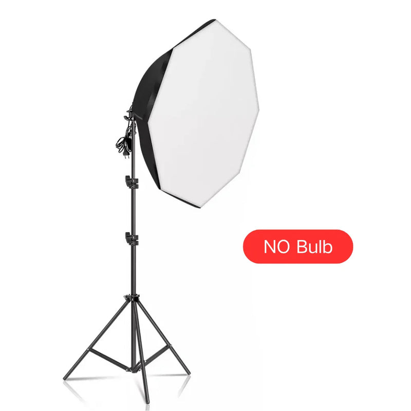 SH 50x70CM Photography Softbox Lighting Kits Professional Continuous Light System Equipment For Photo Studio