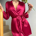 Pajamas women summer European and American ladies lace-up | SAMAG