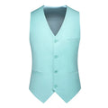Vest Mens Fashion Casual High Quality Solid Color Slim Large Size Business Office Waistcoat Men Groom Wedding Dress Suit Vests
