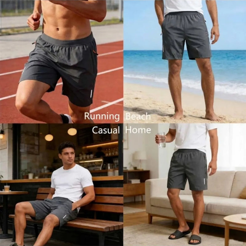 Men's Summer Athletic Shorts - Quick-Dry Lightweight | SAMAG