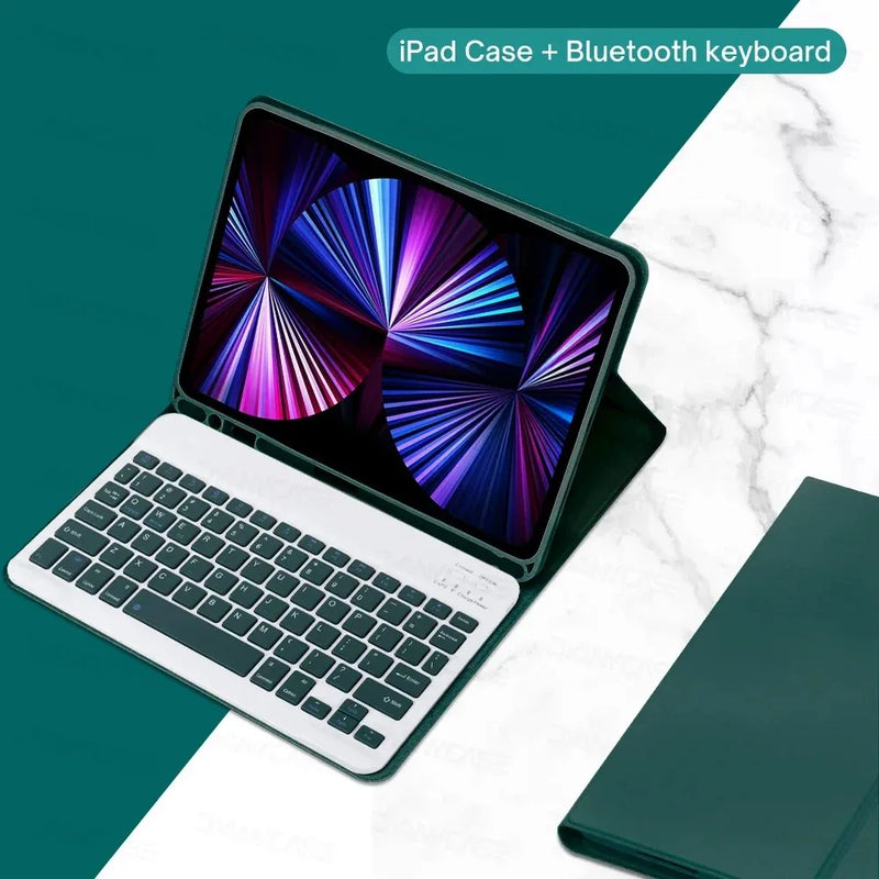 Tablets Keyboard Case For iPad 10th 11th A16 Generation Air 11 2025 Air 4 5 10.2 9/8/7th 10.5 9.7 Pro 12.9 13 11 Mini 6 7 Cover