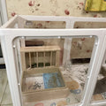 Acrylic Resin Dog Fence Nest House Rabbit Large Small Dog Cage for Pet Pens Indoor