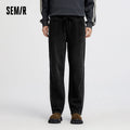 Semir Men Jeans Retro Wide Straight Side Stripe Elastic | SAMAG