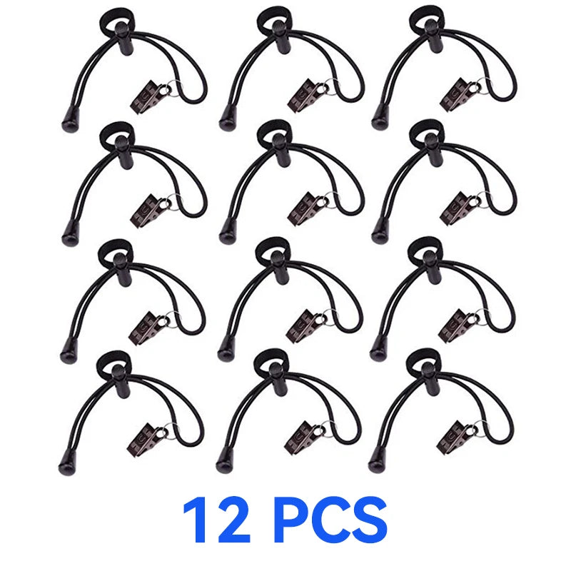 Backdrop Clips Clamps Kit Includes Metal Heavy Duty Spring Clamps Adjustable Elastic Clamps Holders for Video Studio Background