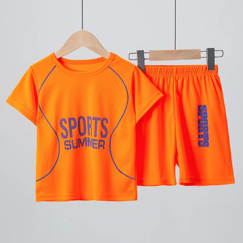 Of Summer Children's Quick-drying Sports Color Suit Boys | SAMAG
