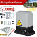 550W/370W/750W Electric Sliding Gate Opener AC Motor Gate Automatic Door Operators Heavy Duty Garage Door Opener Kit 2000KG