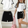 Kids Clothes Girls, , Easy Bow Print Short Sleeve T-Shirt | SAMAG