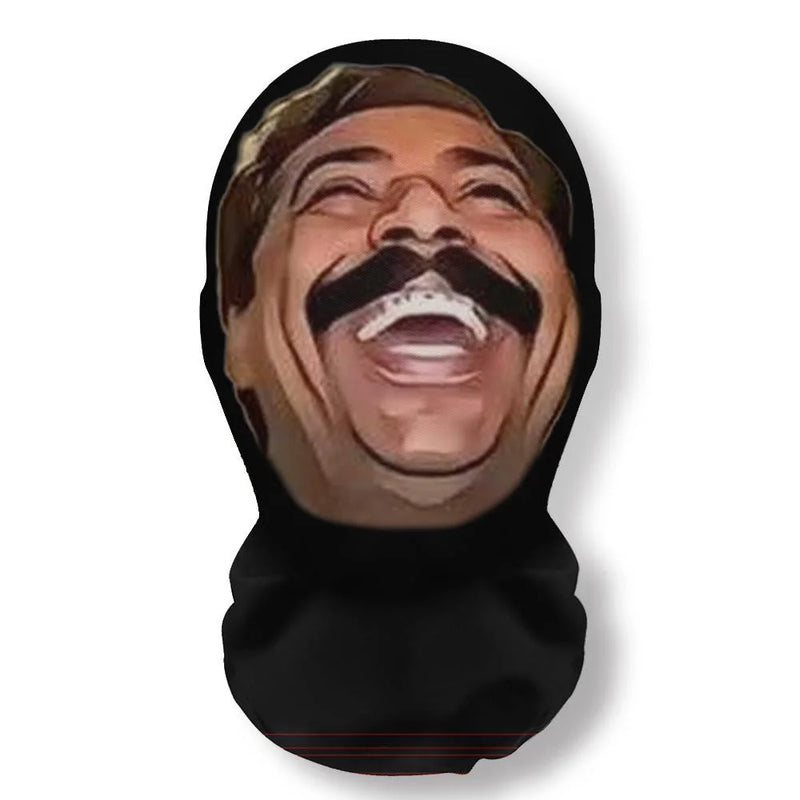 Funny Indian Facial Expression Spoof Abstract Humorous Mask Novelty Live Streaming Outdoor Prop Cosplay Costume Accessories