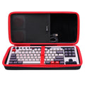 LTGEM Keyboard Case for 8Bitdo 87 Keys Retro Mechanical Keyboard Protective Storage Bag for Gaming and Travel(Case only!)
