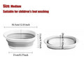 Folding Bowl Foot Bath Portable Wash Basin for Travel Silicone Folding Bowl Pedicure Tubs Foldable Basin Portable Foot Bath