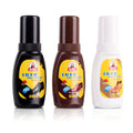 Liquid Shoe Polish, Built-in Sponge Leather Shoe Polisher, Three Color Instant Shoe Polish, Suitable for Formal Shoes, Boots, Sh