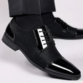 Large Size Fashionable Men's Office Formal Shoes, Low Cut Daily Comfortable Pointed Multifunctional Men's Wedding Shoes 2026