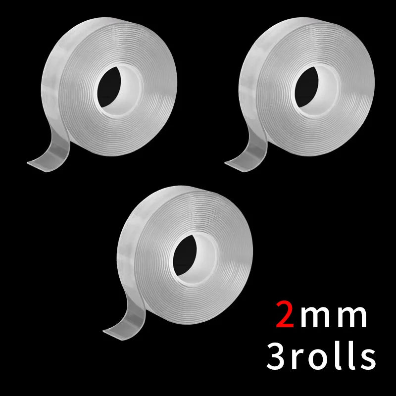 Extra Thick Adhesive Tape Nano Tape Double-Sided Traceless Waterproof Tape For Bathroom Kitchen Sink Tap Gel Sticker
