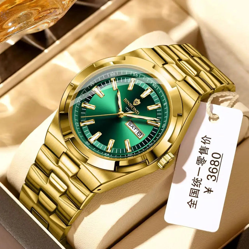 2026 New Luxury Men Business Watches Calendar Quartz Wristwatches For Mens Clock Reloj Hombre