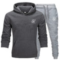 Sik silk Men Sets Fashion Autumn Spring Sporting Suit Sweatshirt Sweatpants Clothing 2 Pieces Slim - View 16 | SAMAG
