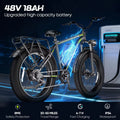 1000W motor 48V18AH battery adult urban mobility E-Bike new F26 snow beach electric bicycle 26-inch wide tire electric bicycle