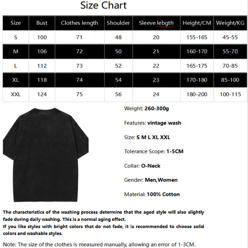 Hot Anime Chainsaw Man Makima Print T-shirt Men Women Tshirts Short Sleeve Cotton Clothing Retro Washed T Shirt Harajuku Tops