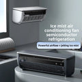 Air Conditioner Fan Wall Mounted Ductless Portable AC-Unit With Remote Control Powerful Airflow And Mist Cooling For Small Room