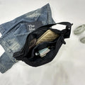 Casual Nylon Hobos Crossbody Bag for Women Handbag Purse Shoulder Underarm Bag Large Capacity Tote Bag Ladies Travel Shopper Bag
