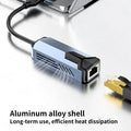 5000Mbps USB Network Card 5Gbps High Speed Wired Adapter USB3.0 Type - C to RJ45 Ethernet Converter HUB - Visuel 4 | SAMAG