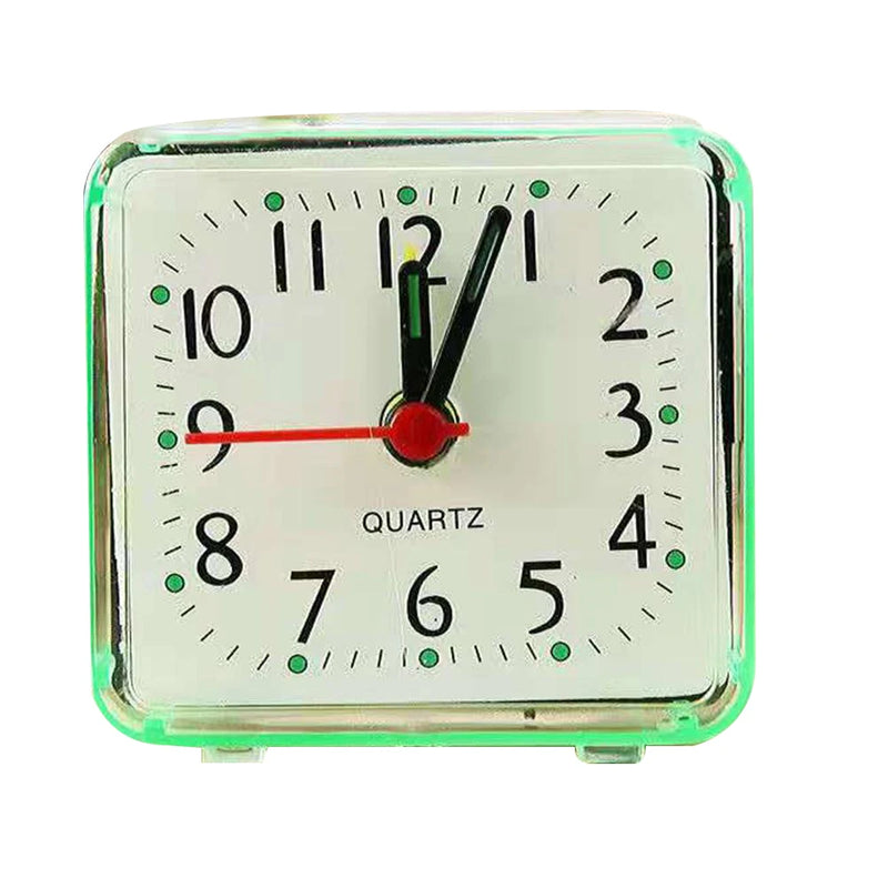 Digital Alarm Clock Bedside Small Alarm Clock Quartz Battery Operated Square Student Bedroom Wake Up With Beeping Sound