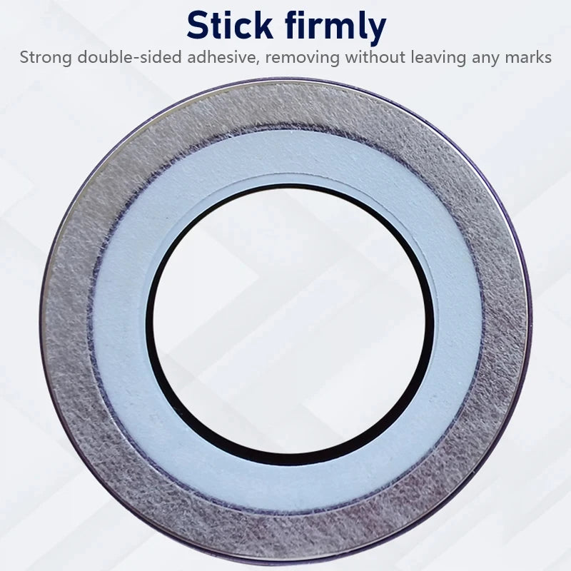 2 Pcs For Magsafe Magnetic Plate Ring  For iPhone Metal Sticker Support Wireless Charger Metal Plate Sheet for Magnet Car Holder