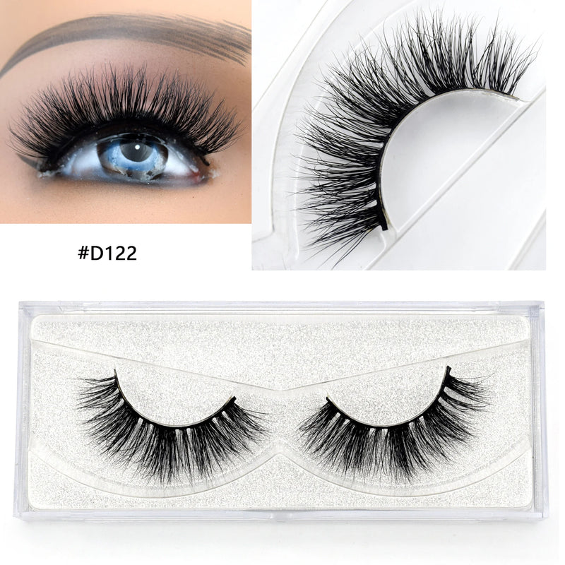 Visofree Mink Lashes 3D Mink Eyelashes 100% Cruelty free Lashes Handmade Reusable Natural Eyelashes Popular False Lashes Makeup