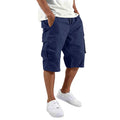 Summer Men Loose Straight Pants Casual Multi-Pocket | SAMAG
