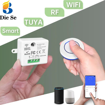 WiFi RF light Switch Tuya Smart Life AC 110V 220V Relay | SAMAG