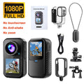 5K Thumb Action Camera 4K 60FPS WiFi 6-Axis Stabilization Touch Screen Sports Camera Magnetic Motorcycle Bike Waterproof Bodycam