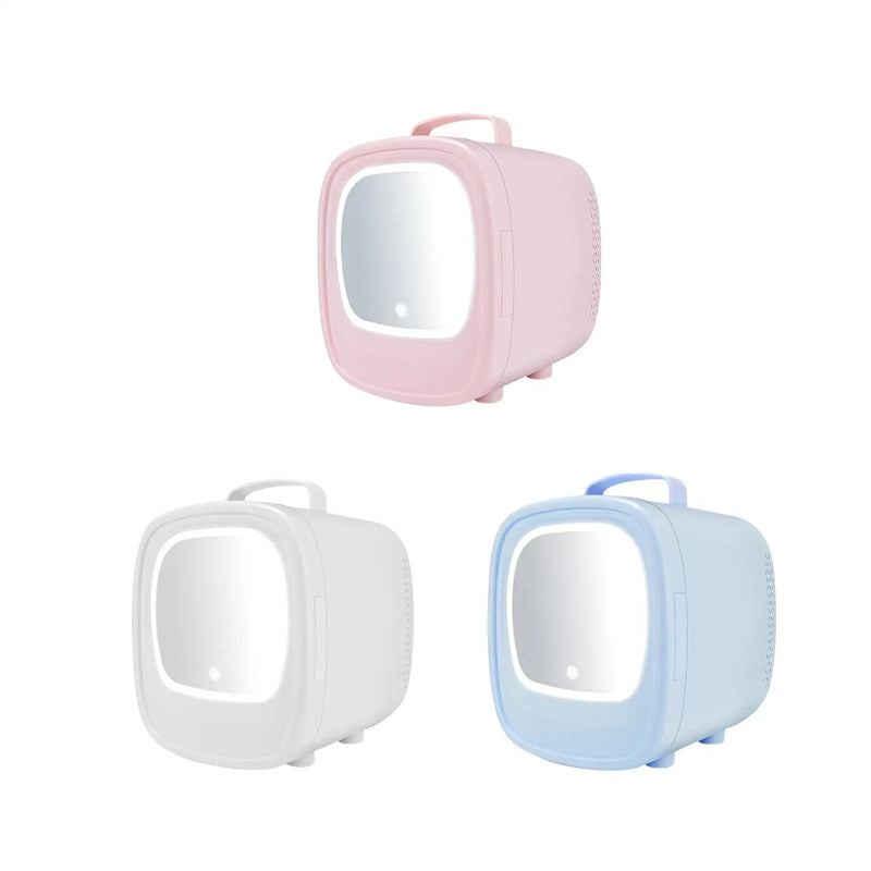 Skincare Fridge 6L Small Mini Refrigerator for Skincare Cosmetic Drinks
