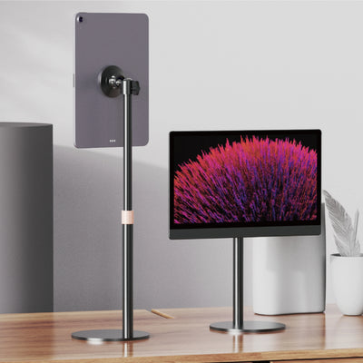 Magnetic Adjustable Tablet Stand, Desktop Foldable | SAMAG