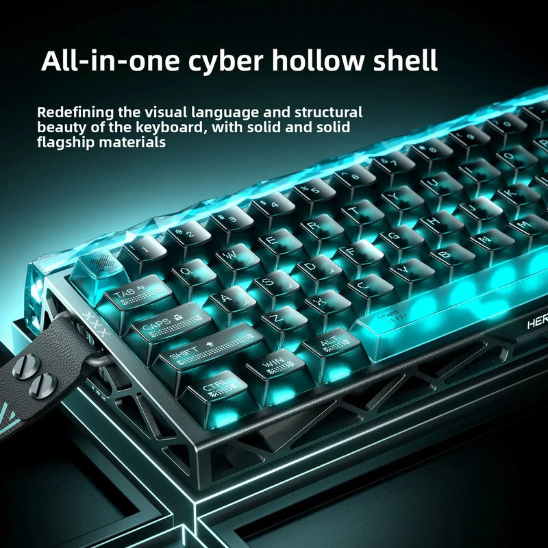 AULA HERO68 XS 68 Keys Magnetic Axis Gaming Keyboard - Visuel 5 | SAMAG
