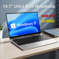 LENO 14.1" Ultra Slim Laptop Intel Core i9-9900 32GB 2TB Gaming Computer PC Windows11 Gamer office Ultra Slim Notebook 1080P HD