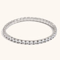 La.Muses Elastic Cubic Zirconia Stainless Steel Woman's Bracelet Fashion Luxurious Jewelry Party Accessories