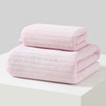Classic Turkish Towel, Extra Large, Premium Cotton Bath,Thick and Absorbent,Quick-Dry,Ribbed, Luxury Bathroom Towels, 27x55 Inch