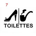 Waterproof Bathroom Home Art Door Decor Removable Wall Sticker Vinyl Poster Toilet Decals Fashion High Quality