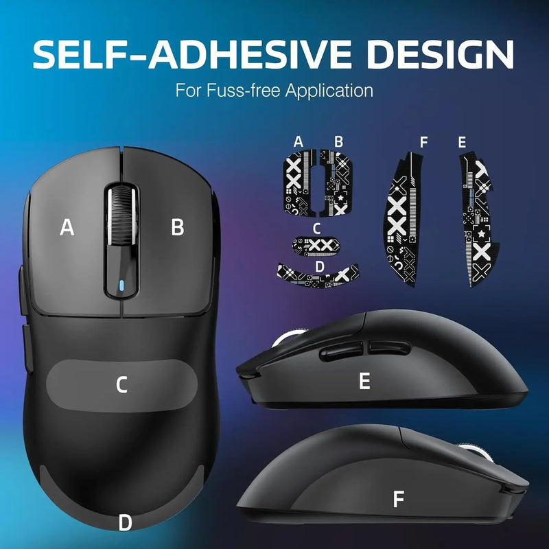 ATTACK SHARK X3PRO 8K Lightweight Wireless Gaming Mouse  Own Anti-slip Mouse PAW3395 26Kdpi Bluetooth electronic sports game