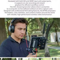 FEELWORLD WTRS 4K Wireless Transmission Kit Full Duplex Intercom Record Playback Lightweight Mountable For DSLR Mirrorless Live